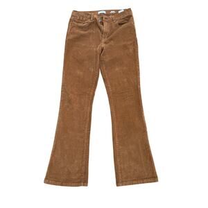 Kensie Tessa High Rise Boot Cut Corduroy Pants Burnt Orange Women’s Size 8/29